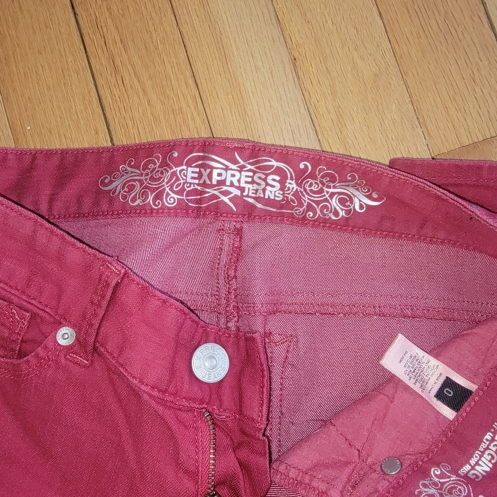 🌟 SIZE 0 JEANS BUNDLE – LOT OF 3 🌟
Express • Celebrity Pink • Jolt - Picture 9 of 9